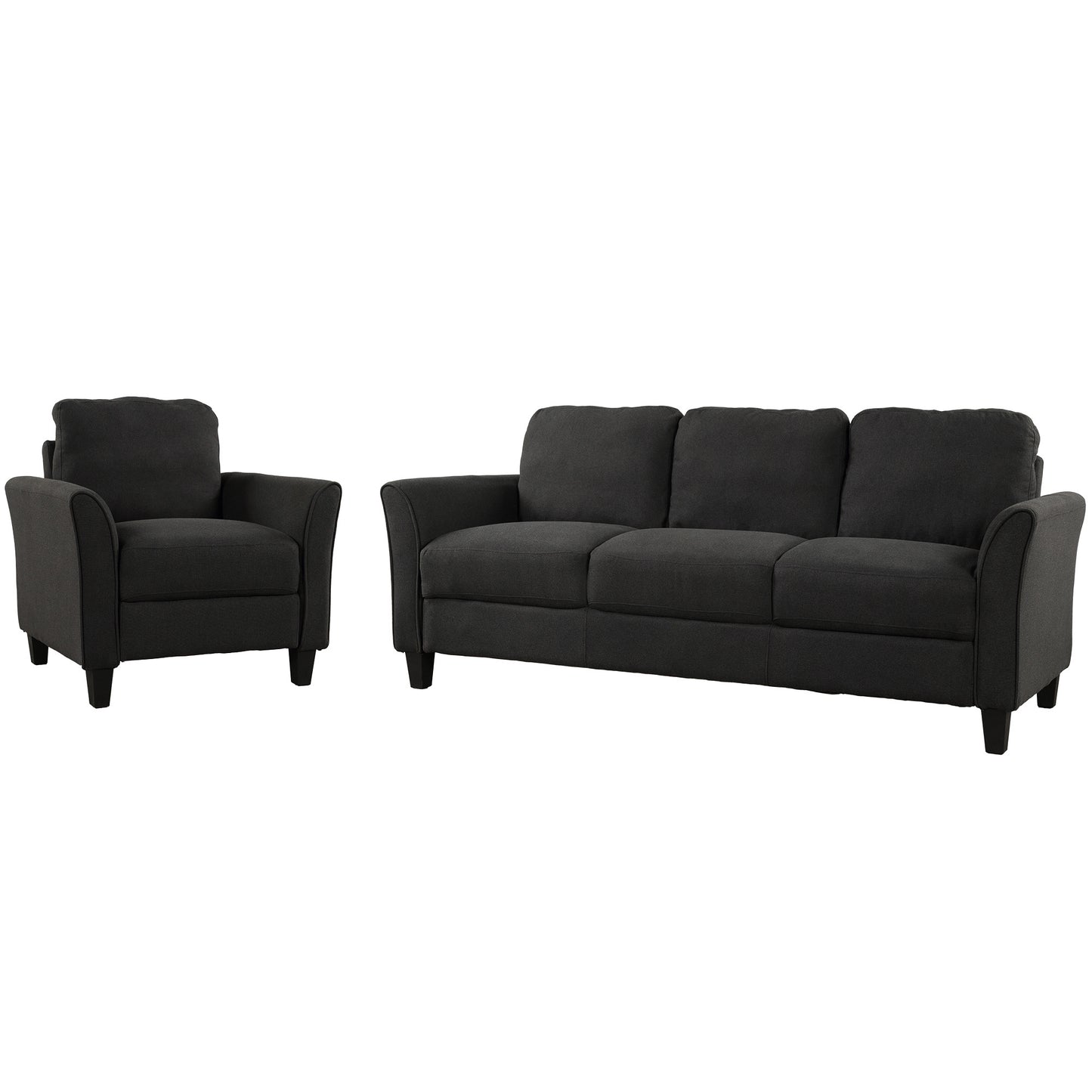 Melysen Polyester-blend 3 Pieces Sofa Set