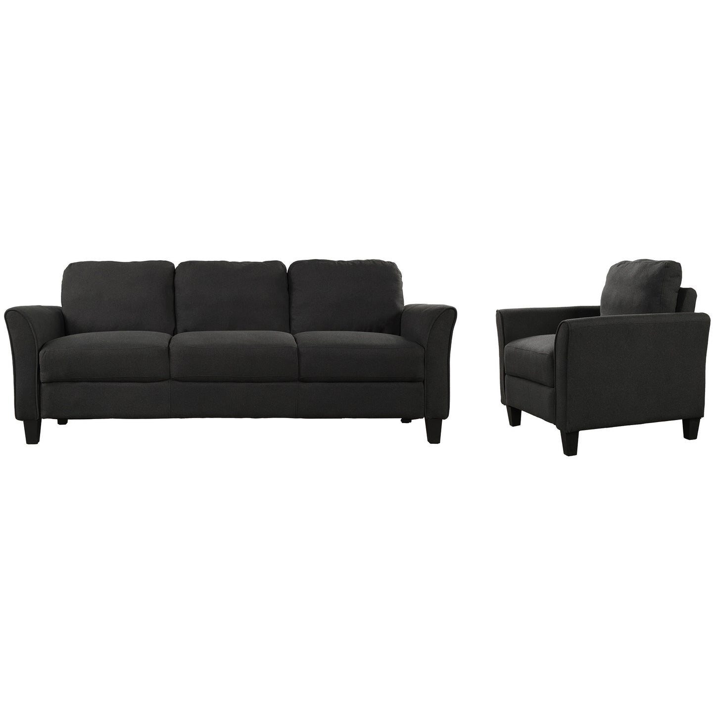 Melysen Polyester-blend 3 Pieces Sofa Set