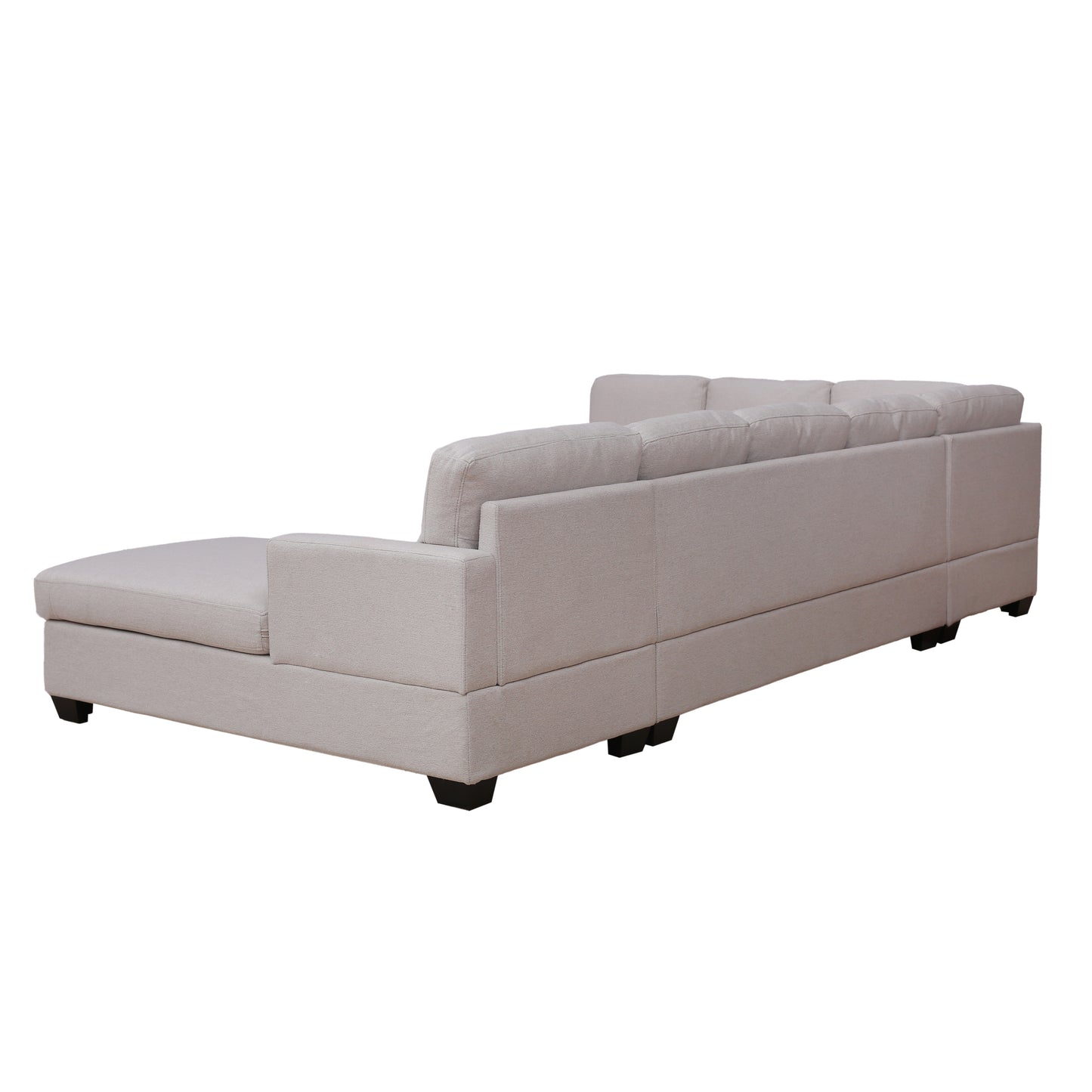 Melysen Modern Large Upholstered U-Shape Sectional Sofa£¬Extra Wide Chaise Lounge Couch