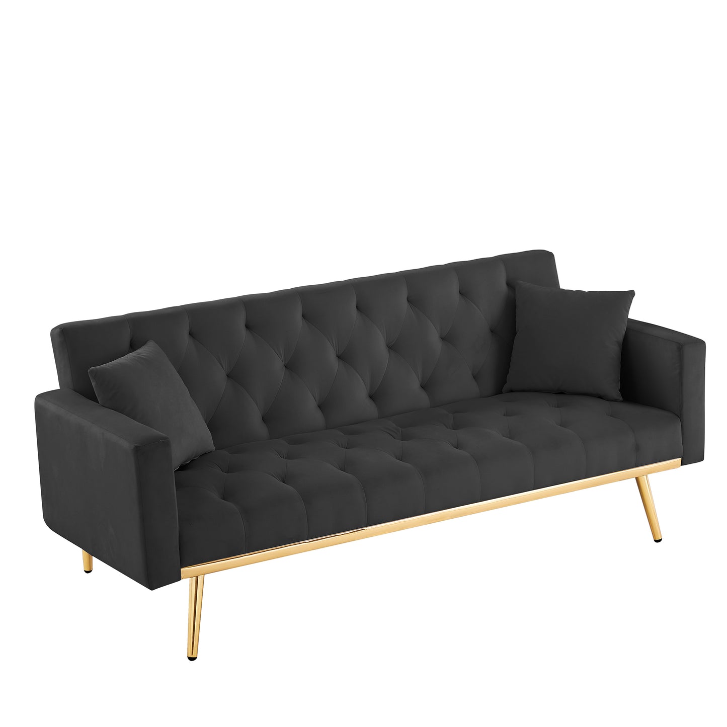 Melysen Convertible Folding Futon Sofa Bed ,Sleeper Sofa Couch for Compact Living Space.