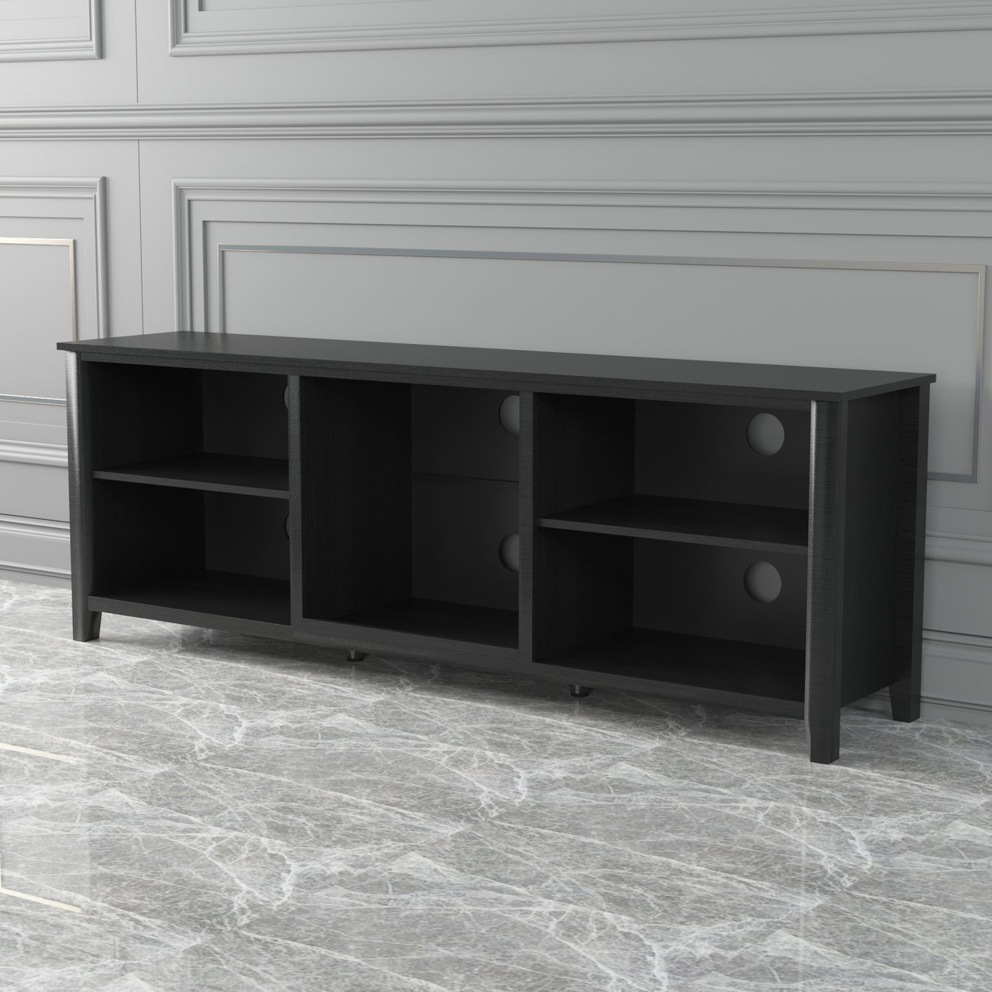 Melysen TV Stand Storage Media Console Entertainment Center