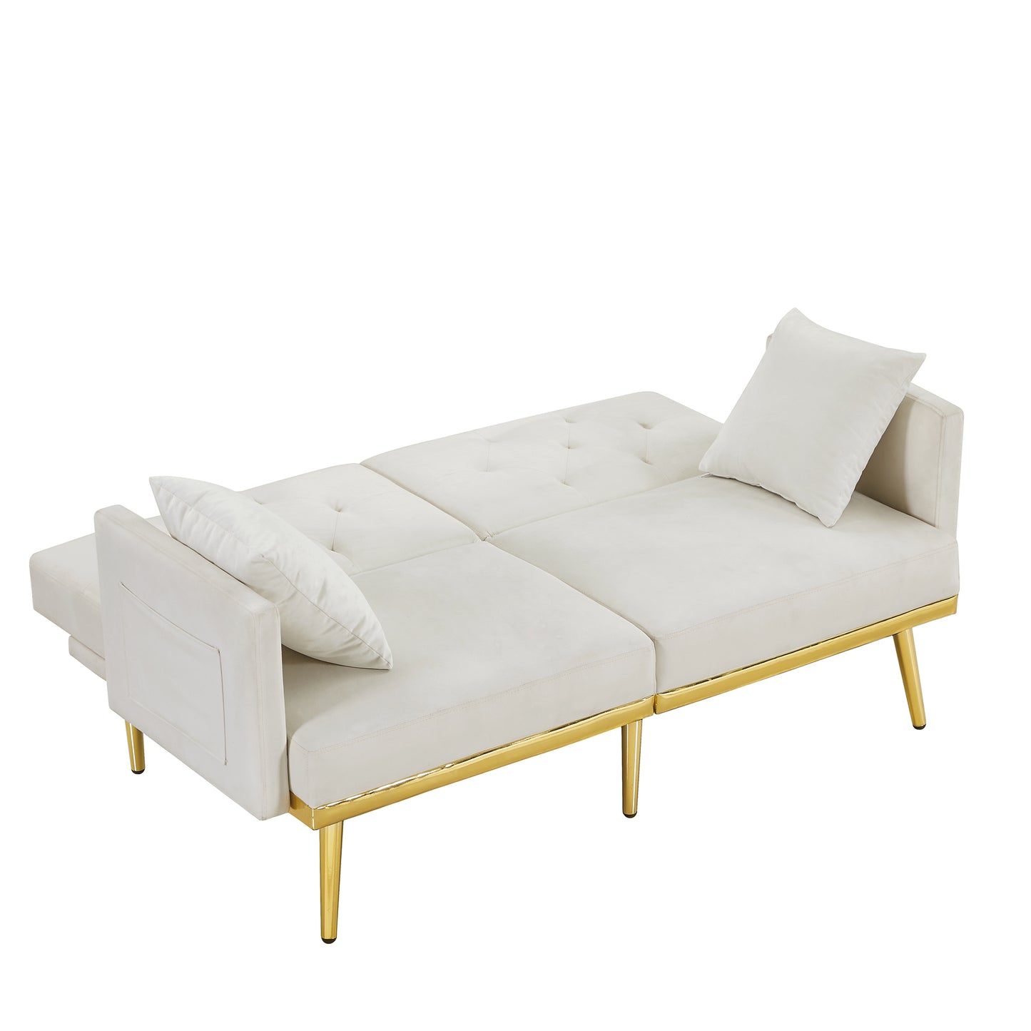 Melysen Velvet Sofa Bed