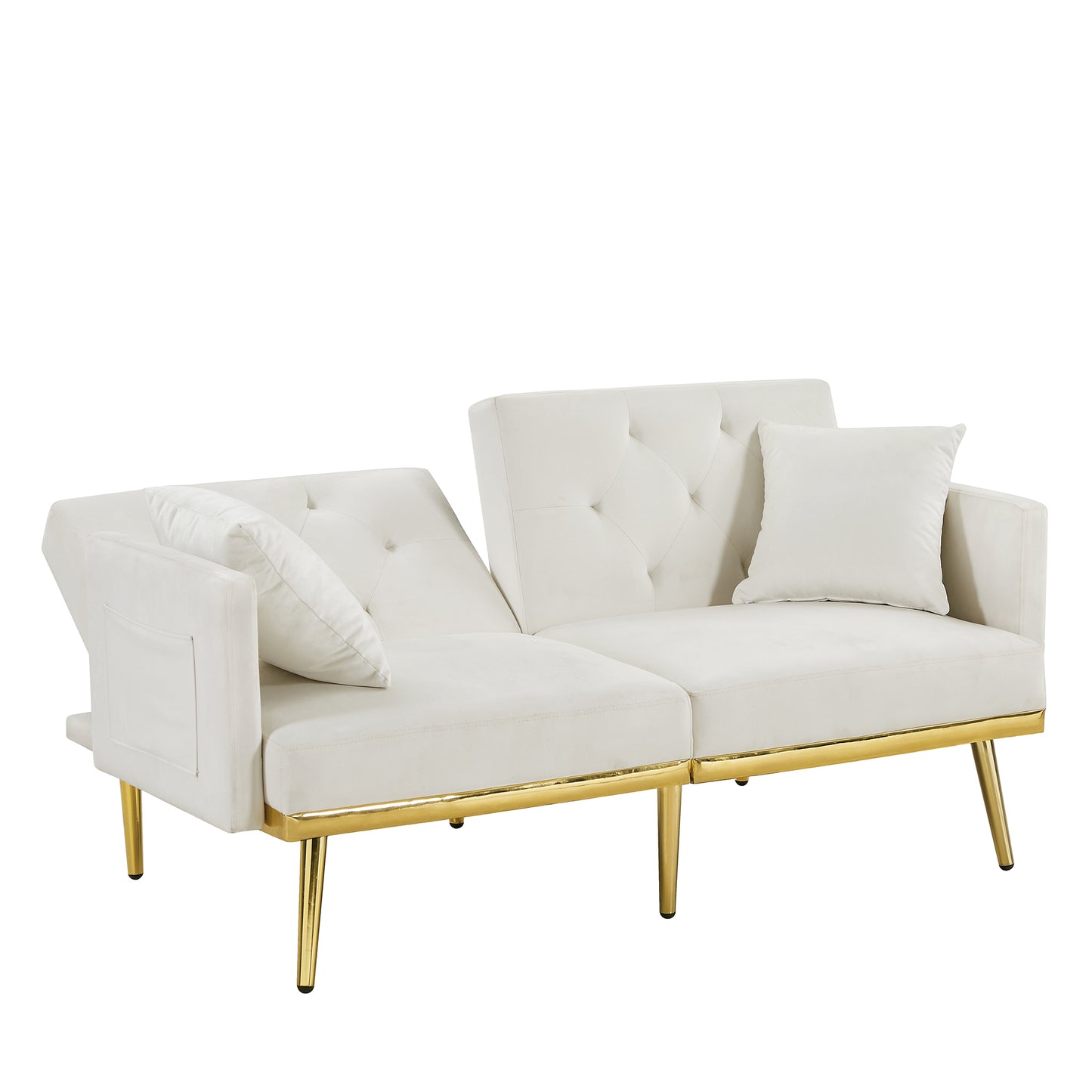 Melysen Velvet Sofa Bed