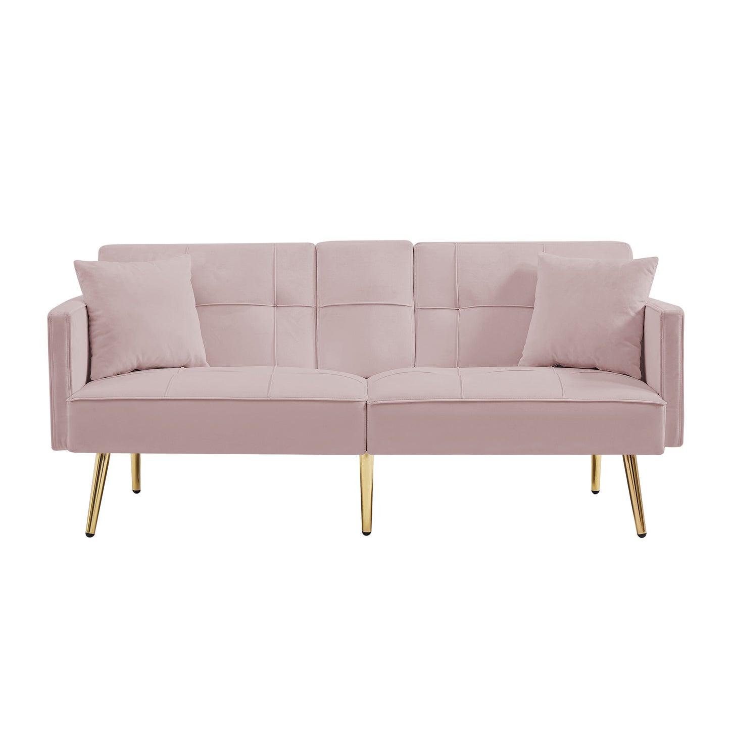 Melysen Velvet Futon Sofa Bed 01