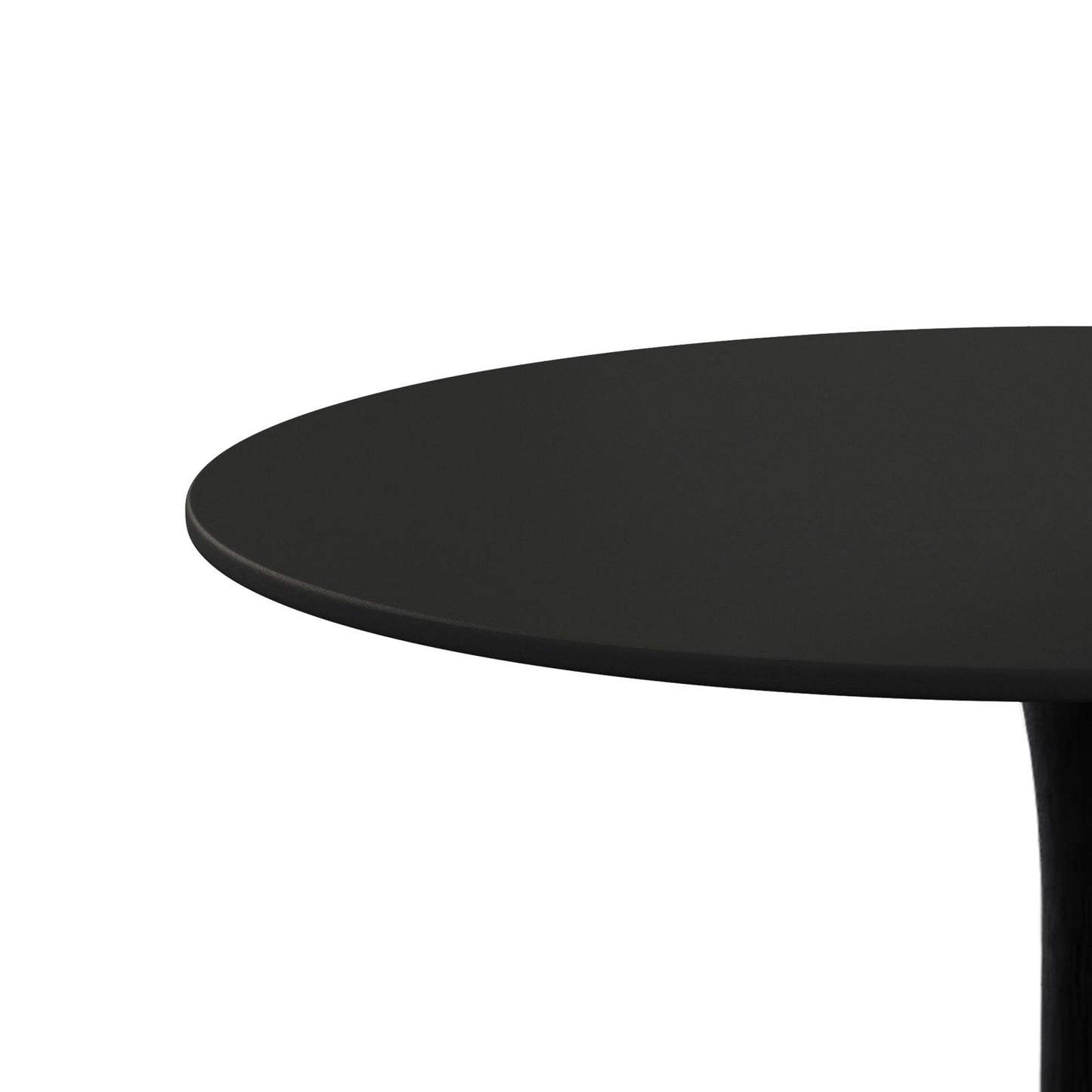 Melysen 42.12"Modern Round Dining Table with Round MDF Table Top,Metal Base Dining Table, End Table Leisure Coffee Table