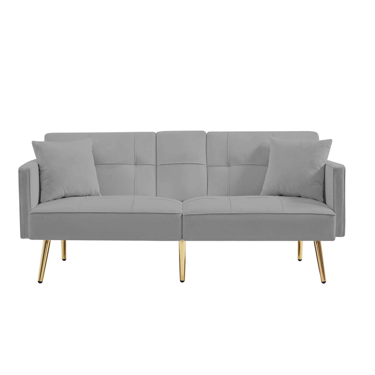 Melysen Velvet Futon Sofa Bed 01