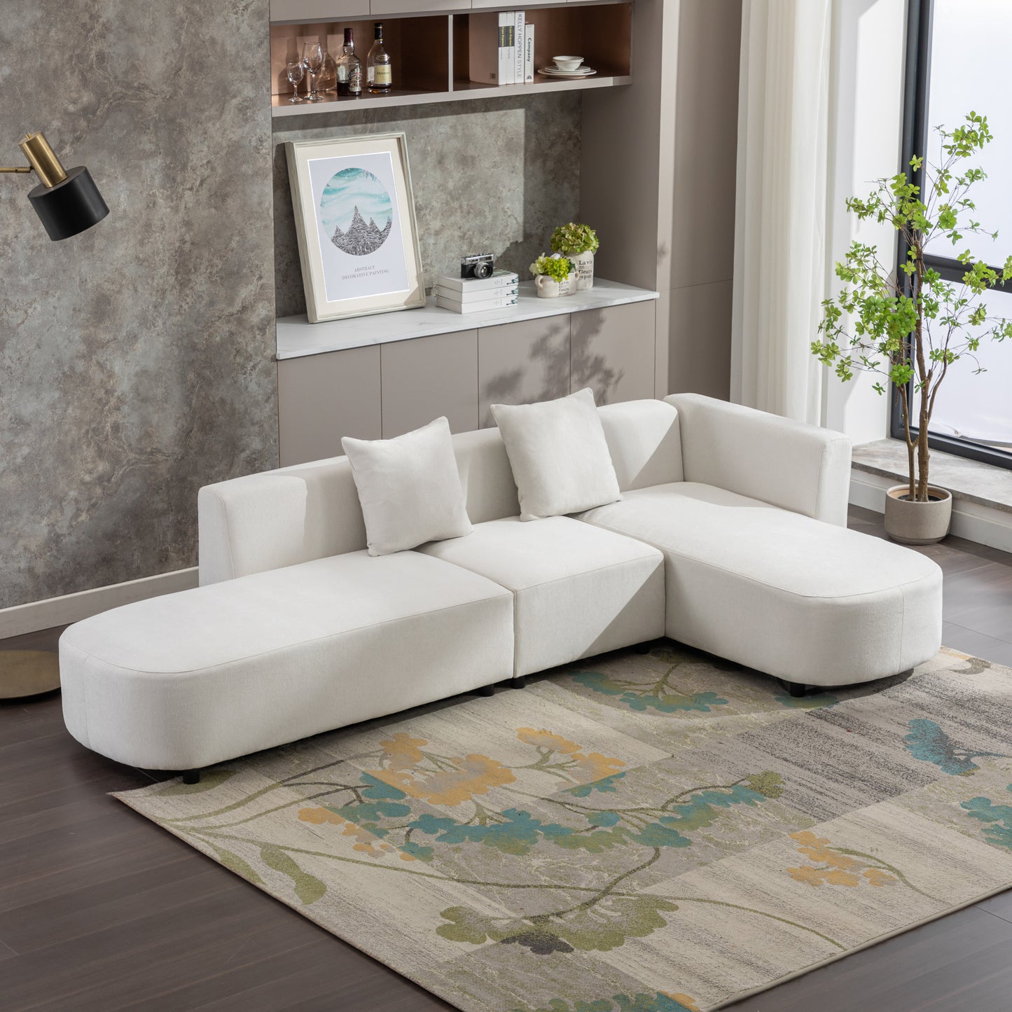 Melysen Luxury Modern Style Living Room Upholstery Sofa