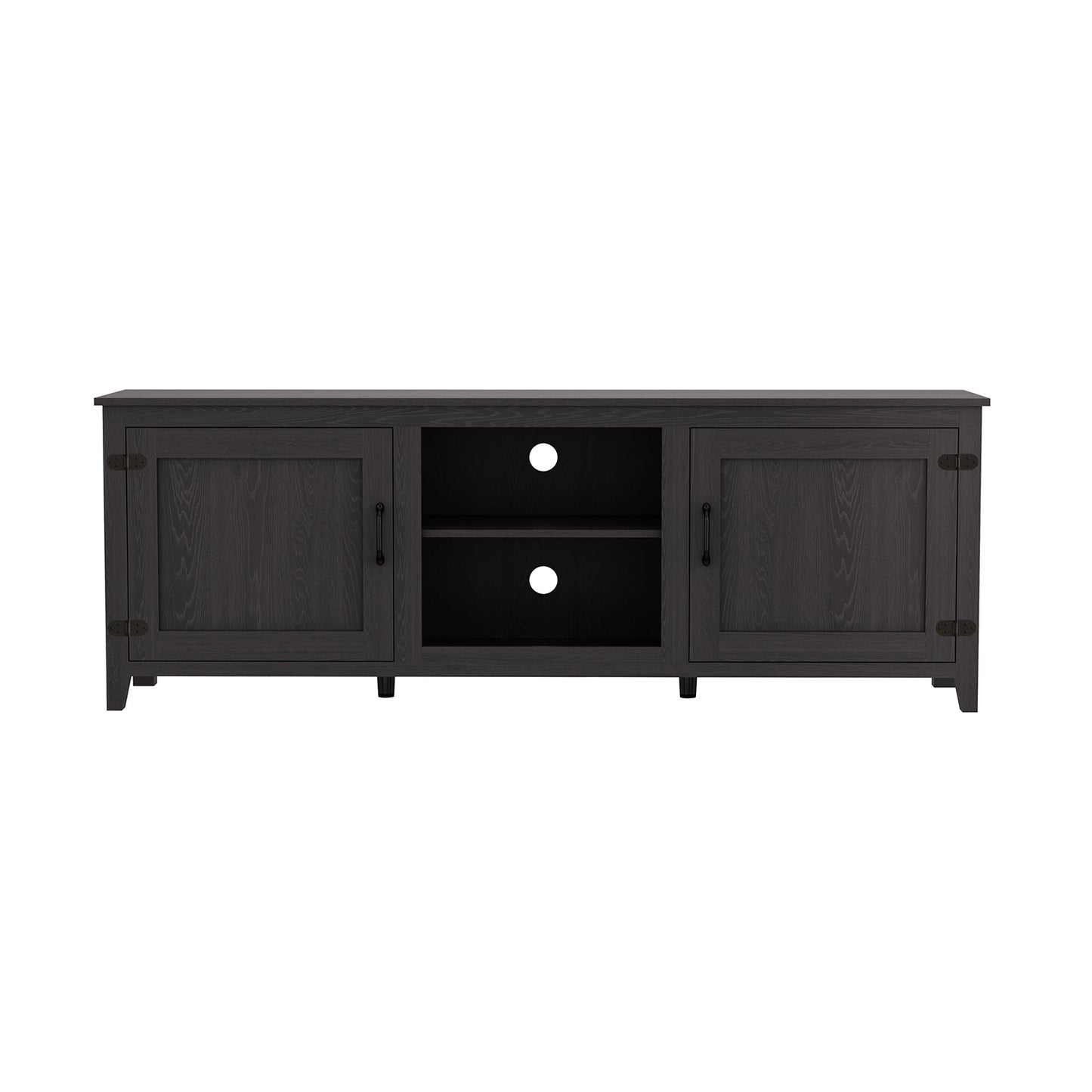 Melysen TV Stand Storage Media Console Entertainment Center with doorsin