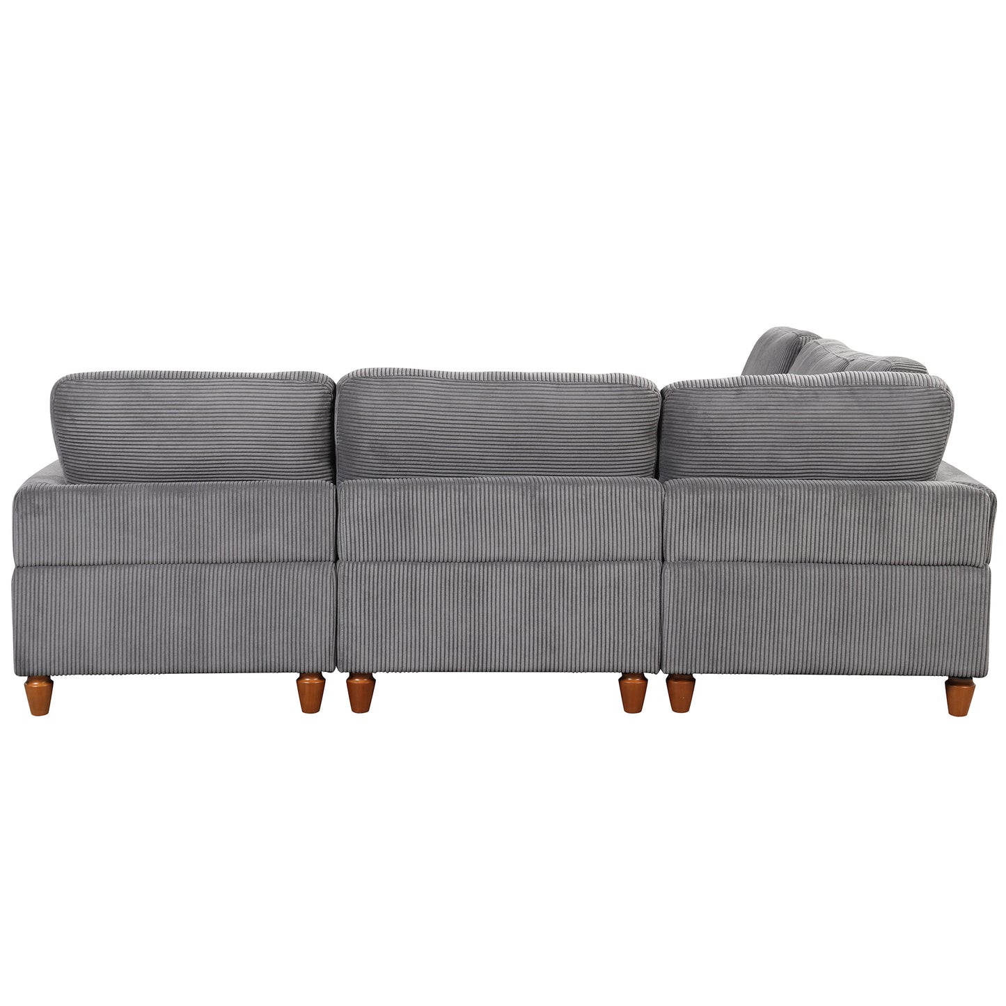 Melysen Modular Sectional Sofa with Ottoman L Shaped Corner Sectional for Living Room£¬Office£¬Spacious Space