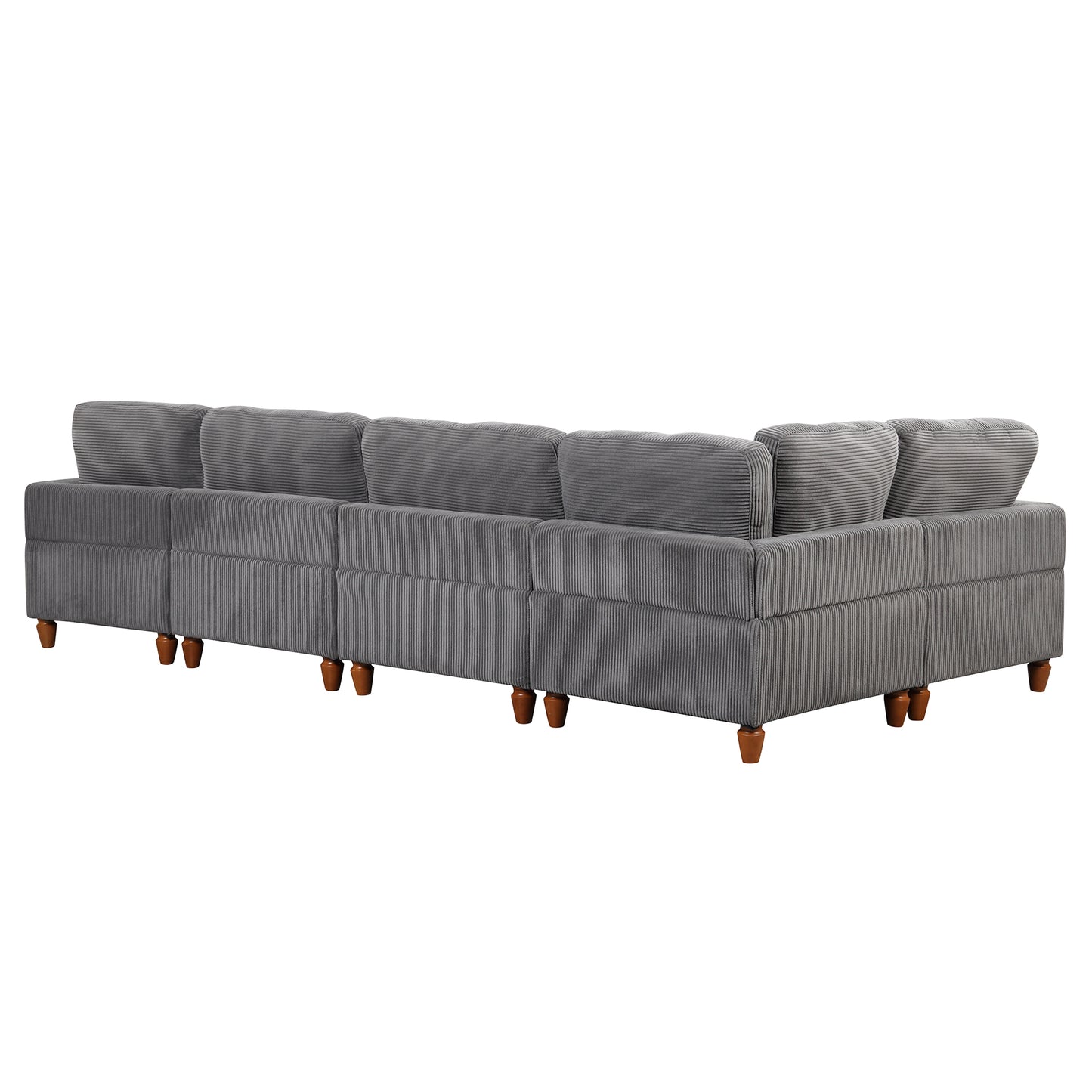 Melysen Modular Sectional Sofa with Ottoman L Shaped Corner Sectional for Living Room£¬Office£¬Spacious Space