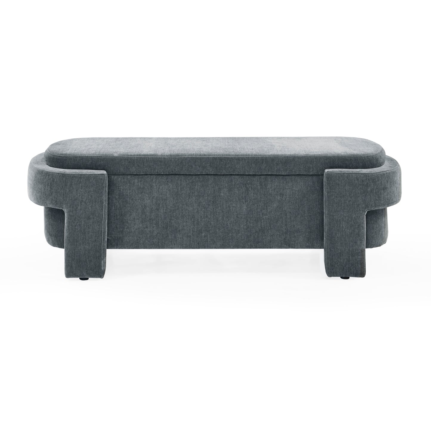 Melysen Linen Fabric Upholstered Bench with Large Storage Space for the Living Room, Entryway and Bedroom,( 51.5"x20.5"x17" )