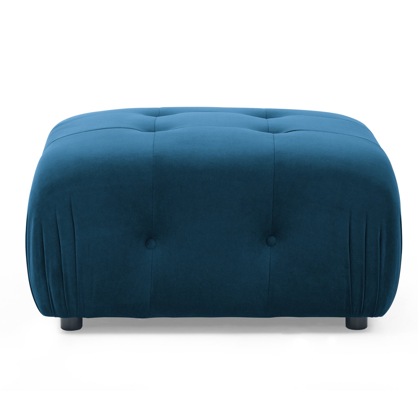 Melysen 93 "Modern Living Room Modular Combined Sofa,Navy Velvet