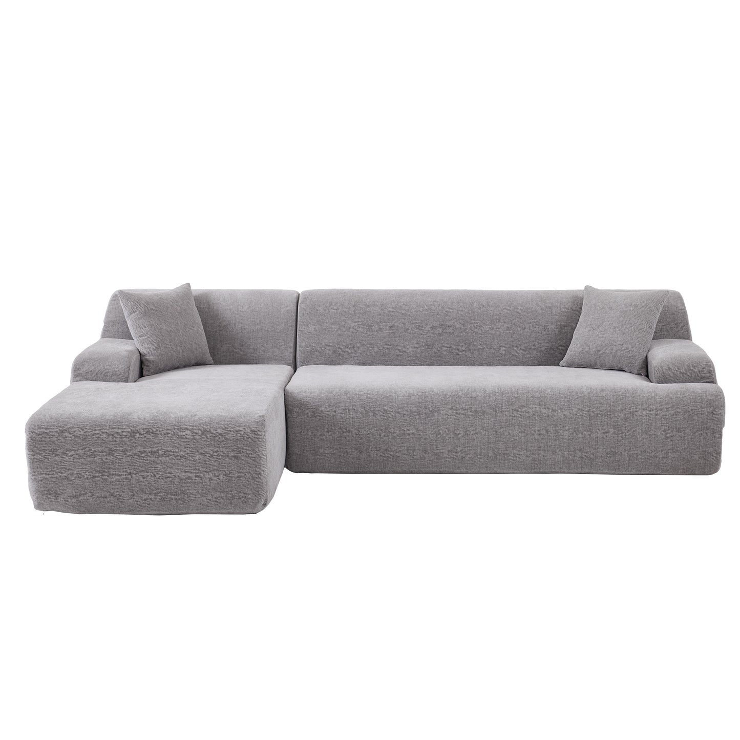 Melysen Modern Large L-Shape Modular Sectional Sofa for Living Room,Bedroom,Salon,2Piece Free Combination,Simplified Style