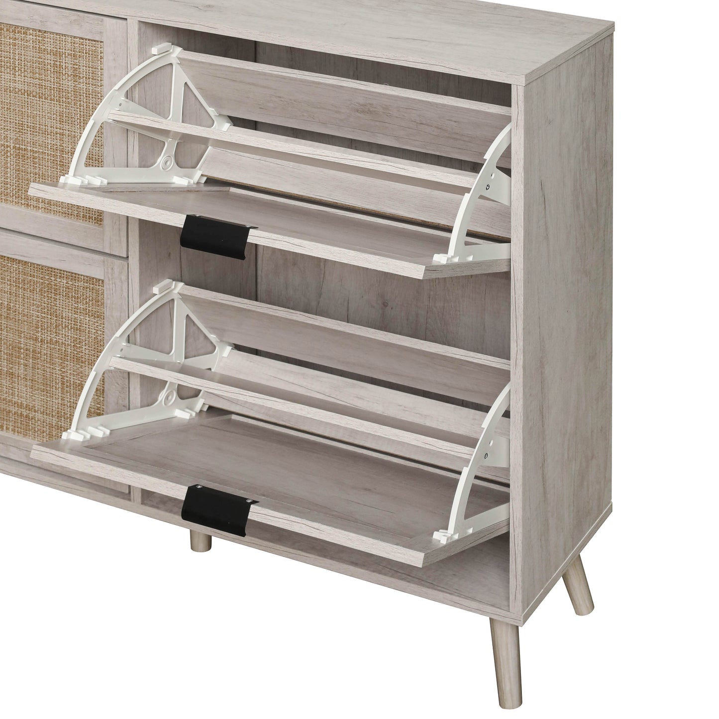 Melysen 4 Door Shoe Rack