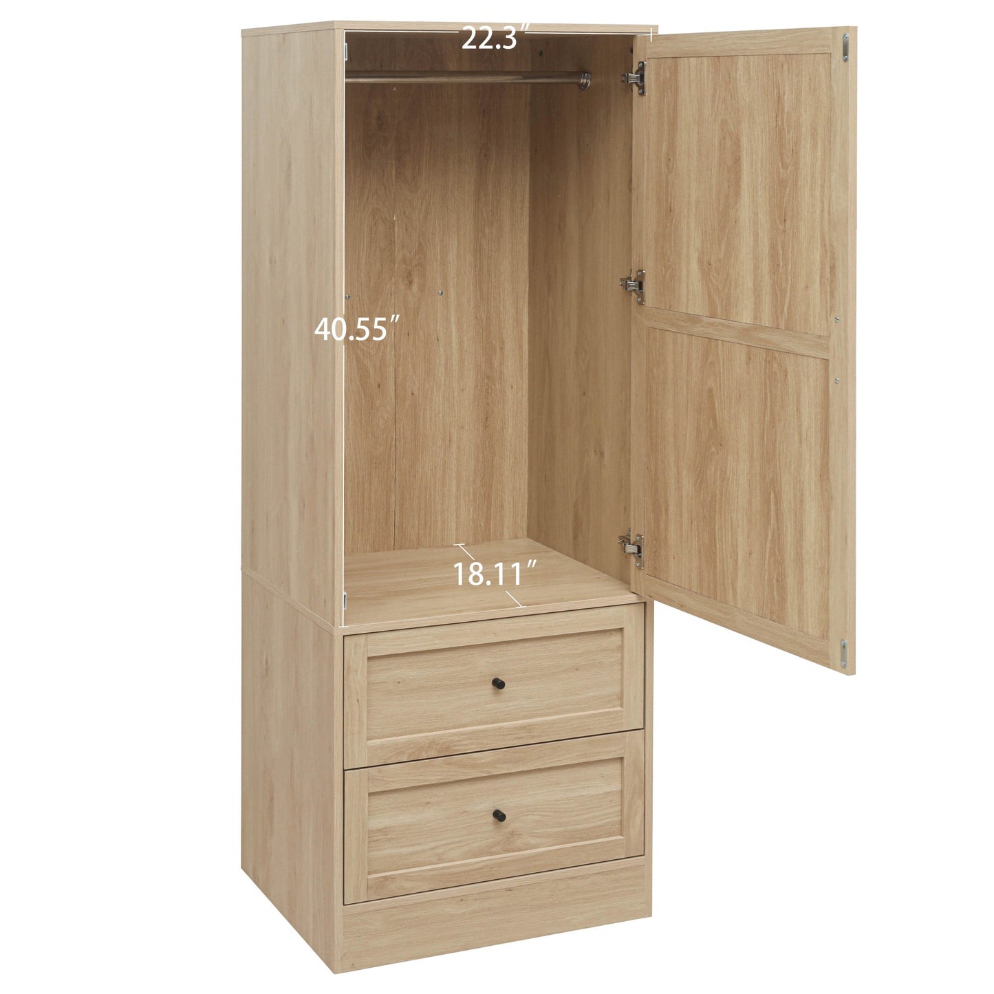 Melysen Hall Tree, Storage Cabinet, Suitable for Living Room, Entryway, Bedroom