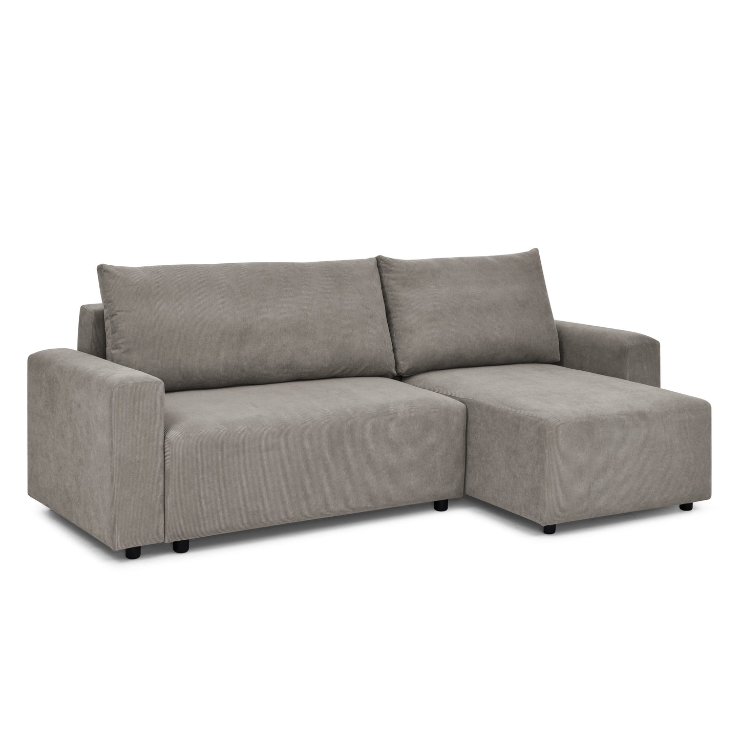 Melysen Modular Corduroy Upholstered 3 Seater Sofa Bed with Storage for Home Apartment Office Living Room£¬Free Combination£¬L Shaped